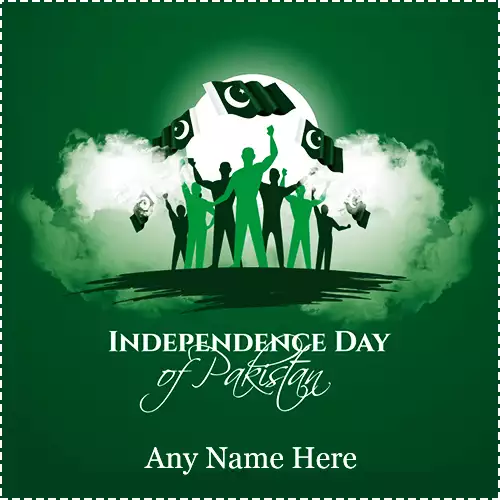Write Name On 14 August Pakistan Independence Day 2024 Pictures